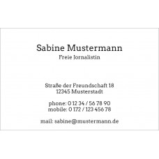 Visitenkarten